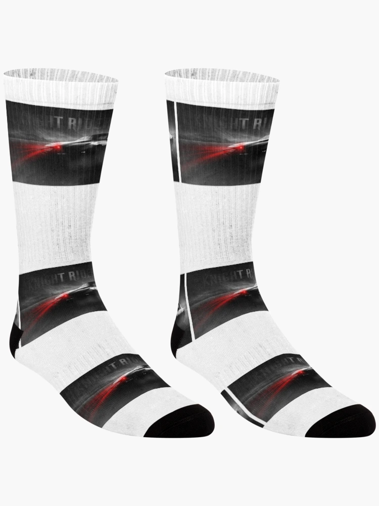 Imagen 3 de 5, Calcetines con la obra Knight Rider, diseñada y vendida por DesignShopAD.