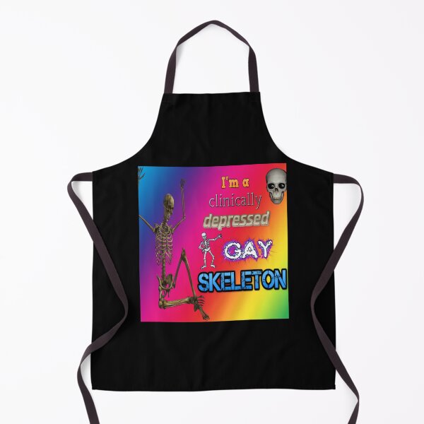 Item preview, Depressed Gay Skeleton Pride designed and sold by ojfgelxrj88.