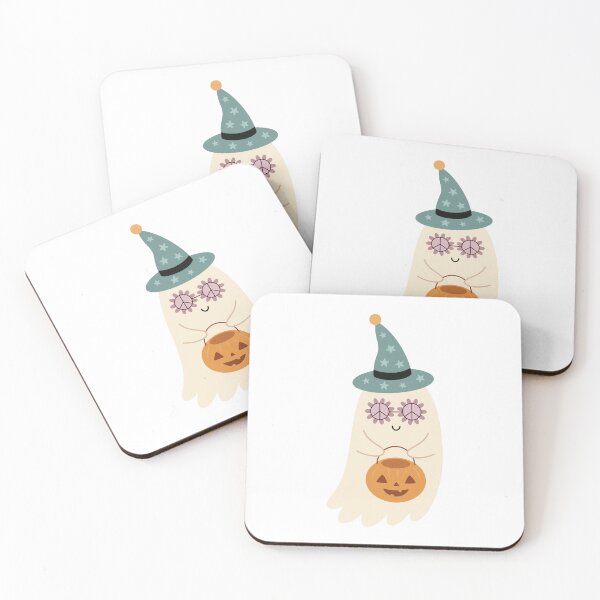 Item preview, Hippie Halloween Ghost Design designed and sold by Julza Art.