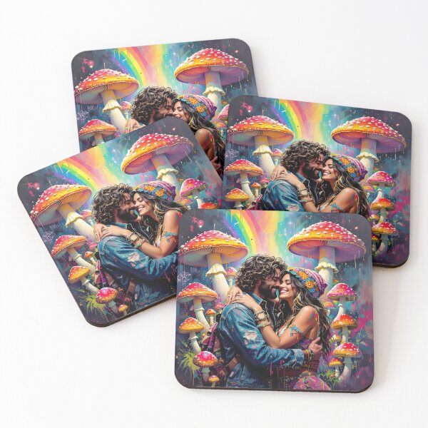 Item preview, Psychedelic love designed and sold by BohoShopHU.