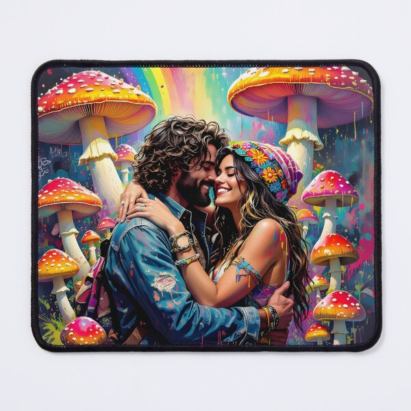Item preview, Psychedelic love designed and sold by BohoShopHU.