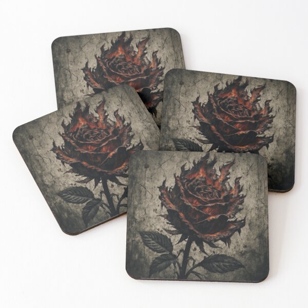 Item preview, Burning Love / Burning Rose designed and sold by FrkiArt.