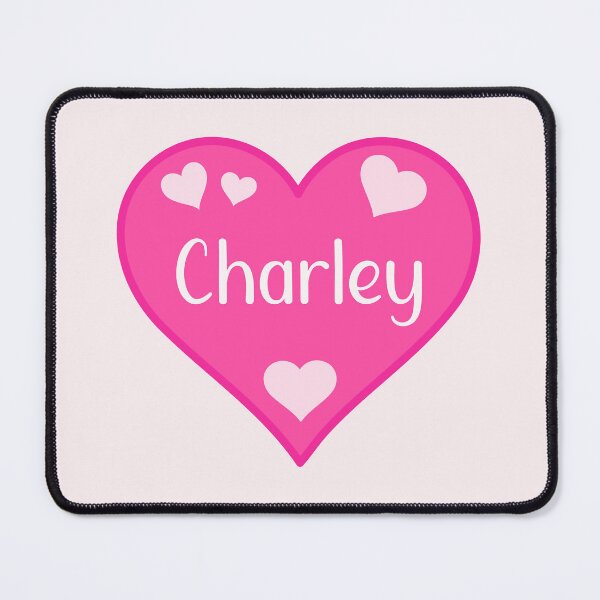 Item preview, Charley Name Pink Heart  designed and sold by Jeallan Designs.