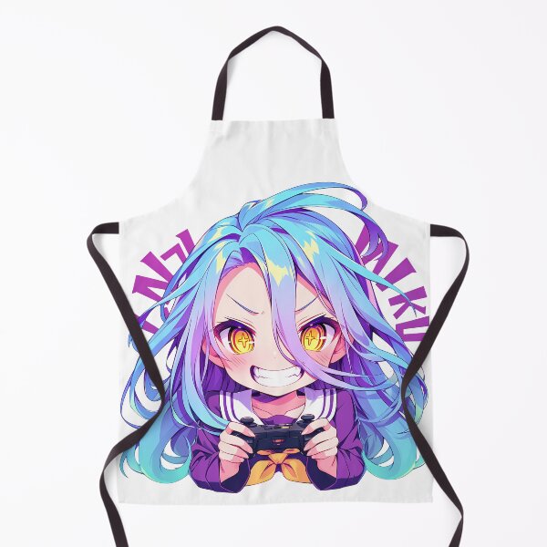 Aperçu de l'œuvre Shiro No Game No Life Anime Girl Cute Chibi Jouant à un jeu vidéo créée et vendue par earlobejerk.