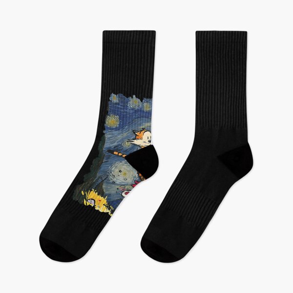 Item preview, Calvin And Hobbes Stary Night designed and sold by VenitaImogene.