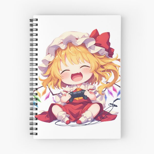 Item preview, Flandre Scarlet Touhou Anime Girl Cute Chibi Playing Video Game designed and sold by earlobejerk.