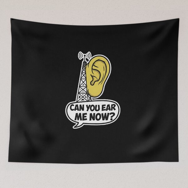 Item preview, All Ears Antenna - Humorous Communication Tee designed and sold by Sitred123.