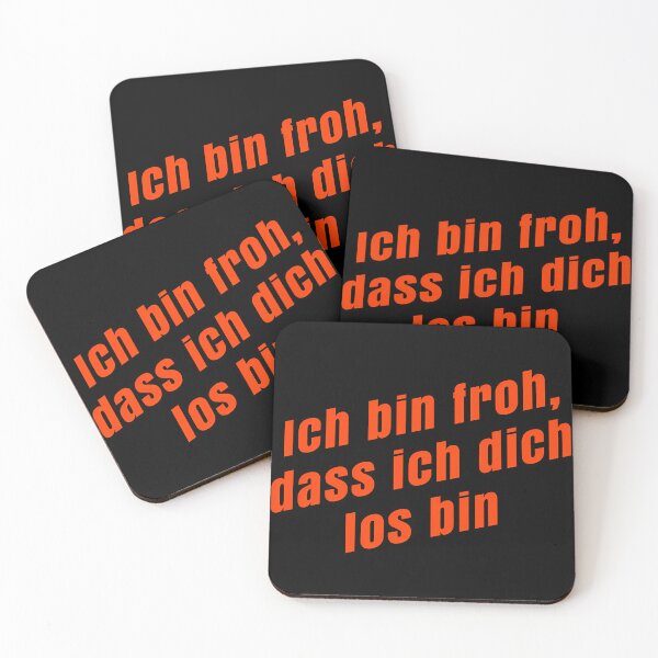 Item preview,  Ich Bin Froh Dass Ich Dich Los Bin designed and sold by Franjoukaj.