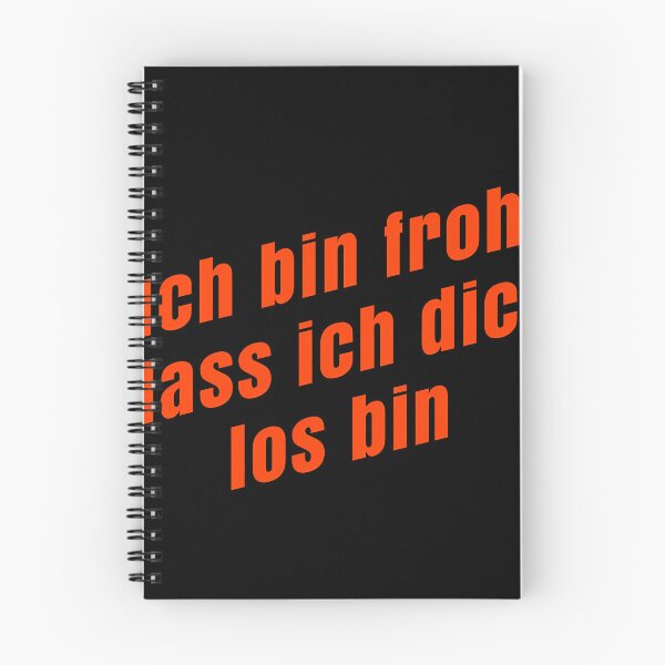 Item preview,  Ich Bin Froh Dass Ich Dich Los Bin designed and sold by Franjoukaj.