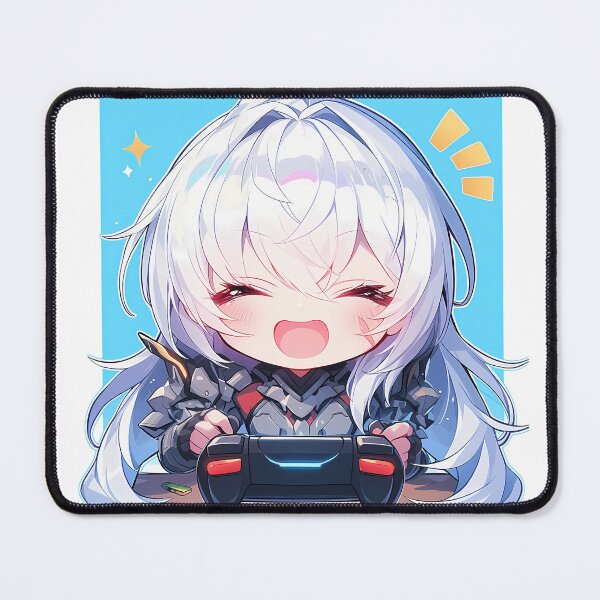 Item preview, Altair Re Creators Anime Girl Cute Chibi Playing Video Game designed and sold by earlobejerk.