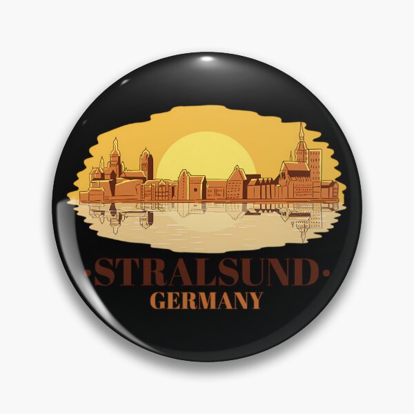 Item preview, Stralsund Germany Tourist Skyline Motif  	 designed and sold by prnbxamgn44.