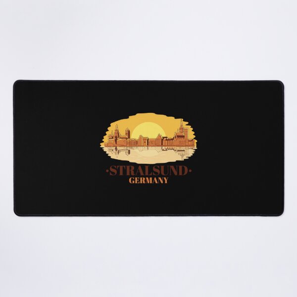 Item preview, Stralsund Germany Tourist Skyline Motif designed and sold by prnbxamgn44.