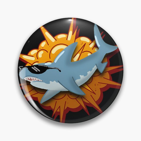 Item preview, Super Cool Exploding Shark  	 designed and sold by jaayzrxpgt4.