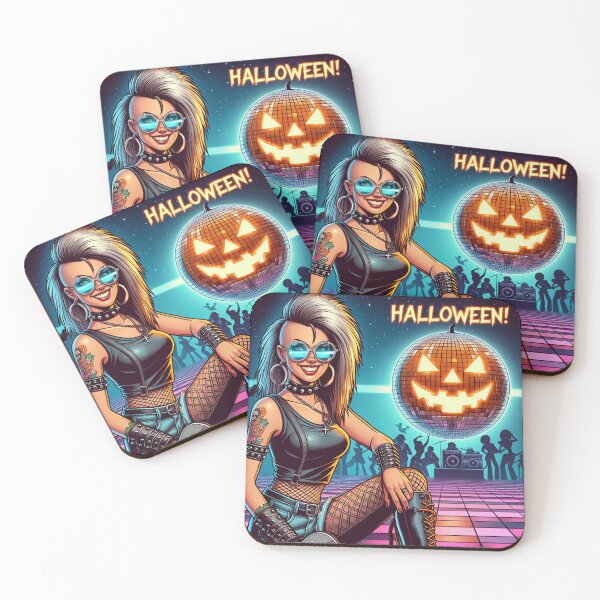 Item preview, Punk Rock Halloween Dancefloor designed and sold by Voodoo Store Paranormal Collections.