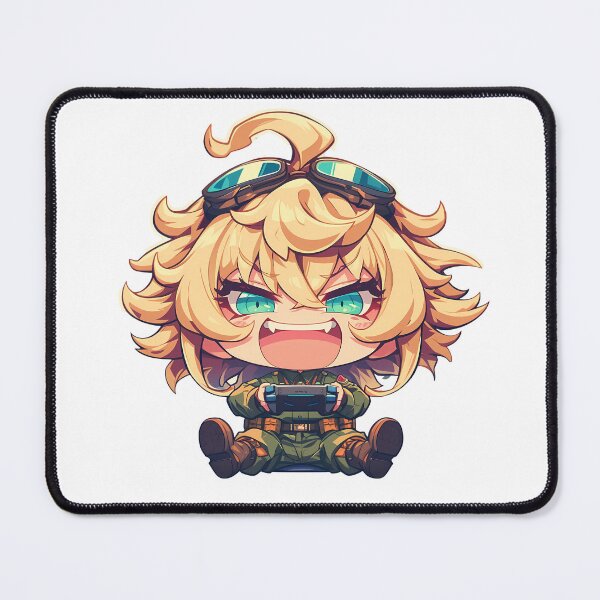 Item preview, Tanya Degurechaff Saga of Tanya the Evil Anime Girl Chibi Gaming designed and sold by earlobejerk.
