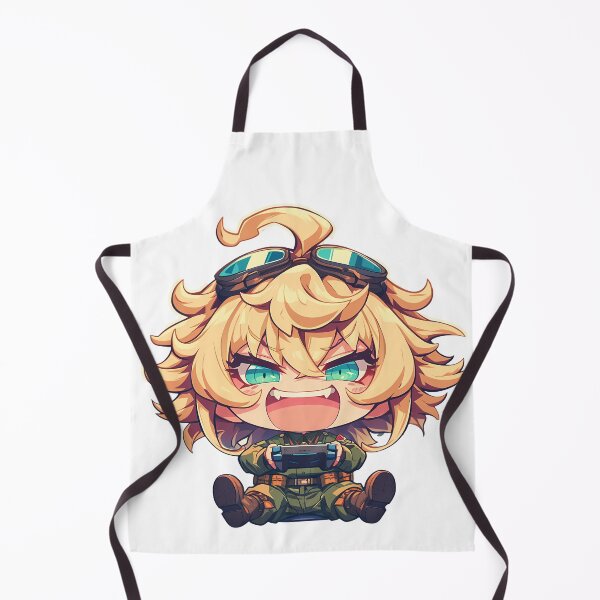 Item preview, Tanya Degurechaff Saga of Tanya the Evil Anime Girl Chibi Gaming designed and sold by earlobejerk.