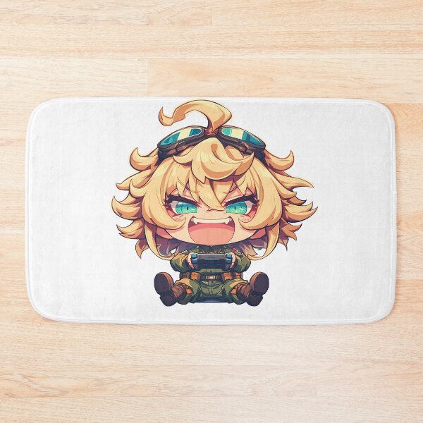 Item preview, Tanya Degurechaff Saga of Tanya the Evil Anime Girl Chibi Gaming designed and sold by earlobejerk.
