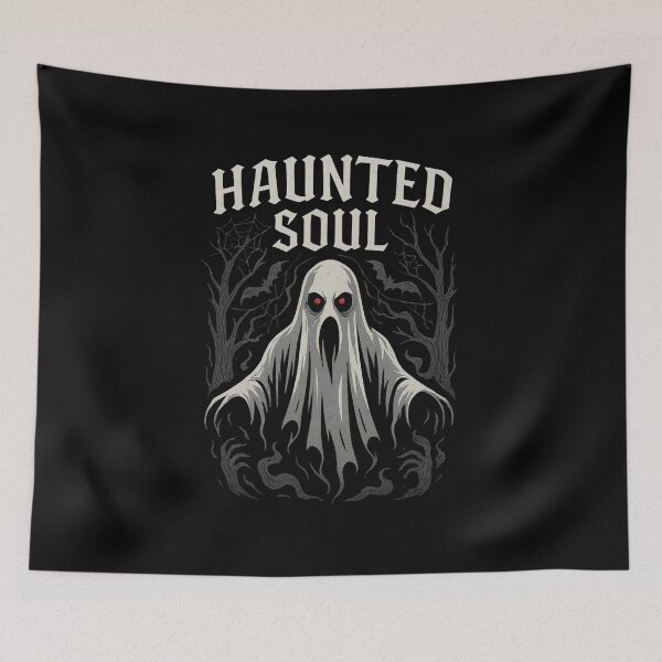 Item preview, Haunted Soul – Creepy Ghost Halloween Design designed and sold by Tatko Designs.