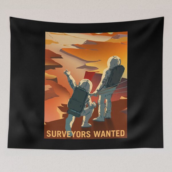 Item preview, SURVEYORS WANTED TO EXPLORE MARS AND ITS MOONS NASA Mars Recruit	t Program  	 designed and sold by elfduuwuhk82.