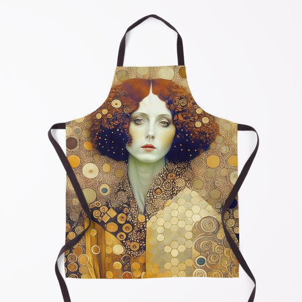 Item preview, Art Nouveau Painting of Woman Inspired By Gustav Klimt designed and sold by LanaGustavsson.