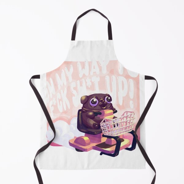 Item preview, A Determined Pug on a Mission of Chaos designed and sold by JunoStellamaris.