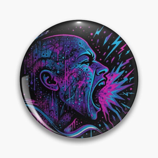 Item preview, Silent Scream Shirt – Neon Rebirth Streetwear Graphic designed and sold by Designs-by-JK.