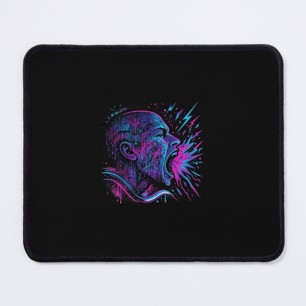 Item preview, Silent Scream Shirt – Neon Rebirth Streetwear Graphic designed and sold by Designs-by-JK.