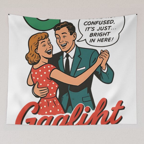 Item preview, G is for Gaglight – Funny Retro Vintage Comic Parody Design designed and sold by WatanabeTakumiy.
