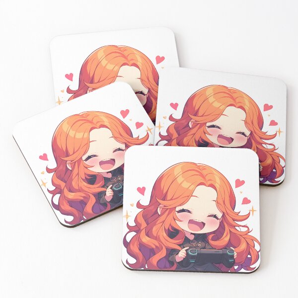Item preview, Maria Renard Castlevania Anime Girl Cute Chibi Playing Video Game designed and sold by earlobejerk.