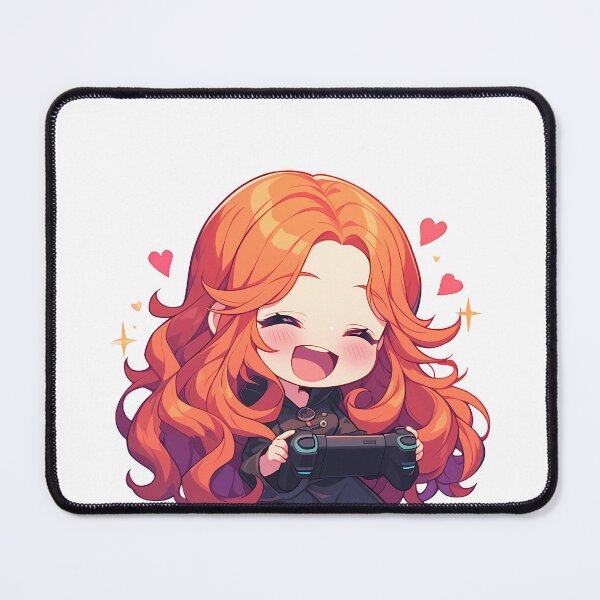 Item preview, Maria Renard Castlevania Anime Girl Cute Chibi Playing Video Game designed and sold by earlobejerk.