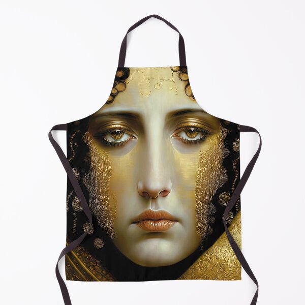 Item preview, Art Nouveau Painting of Woman Inspired By Gustav Klimt designed and sold by LanaGustavsson.