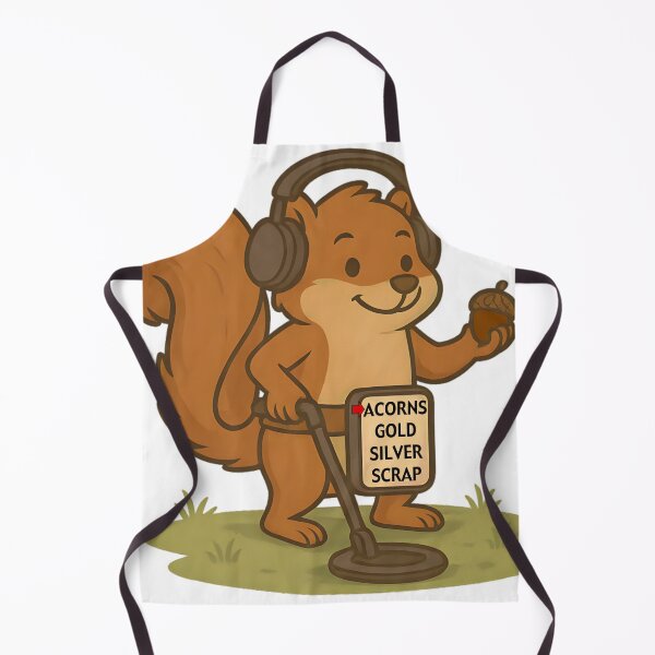 Item preview, Squirrel Metal Detecting for Acorns designed and sold by Steeshirts.