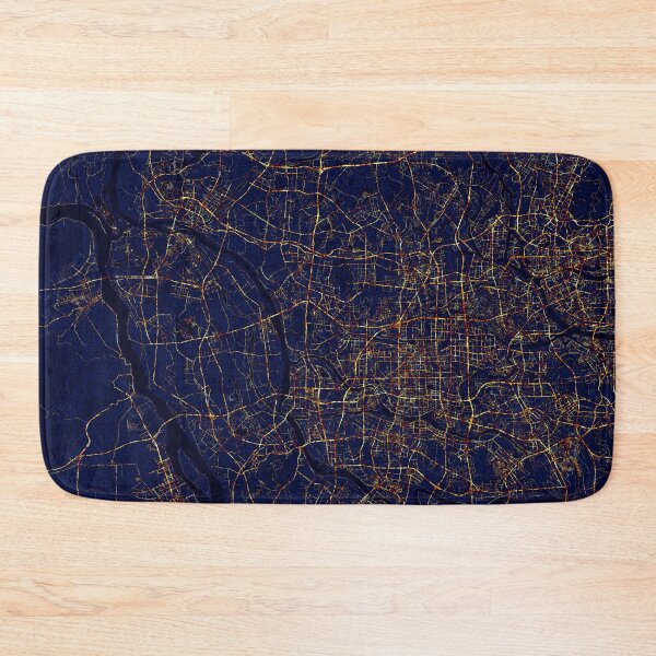 Item preview, Foshan, Guangdong, China Map - City At Night designed and sold by deMAP.