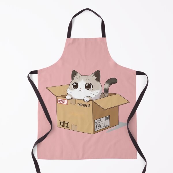 Item preview, The Purrfect Delivery: An Adorable Cat Peek-a-Boo in a Cardboard Box designed and sold by bvdesignart.