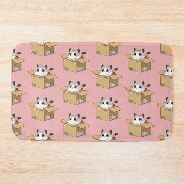 Item preview, The Purrfect Delivery: An Adorable Cat Peek-a-Boo in a Cardboard Box designed and sold by bvdesignart.