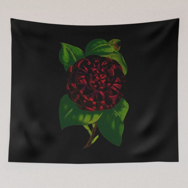 Item preview, Striped Camellia Madame Me	to Transparent	 designed and sold by lorrobbwfsg62.