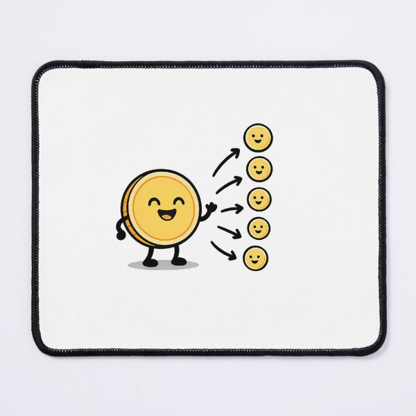 Item preview, Compound Interest Cartoon Sticker  Investors Pop Lab designed and sold by VenitaImogene.