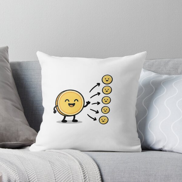 Item preview, Compound Interest Cartoon Sticker  Investors Pop Lab designed and sold by VenitaImogene.