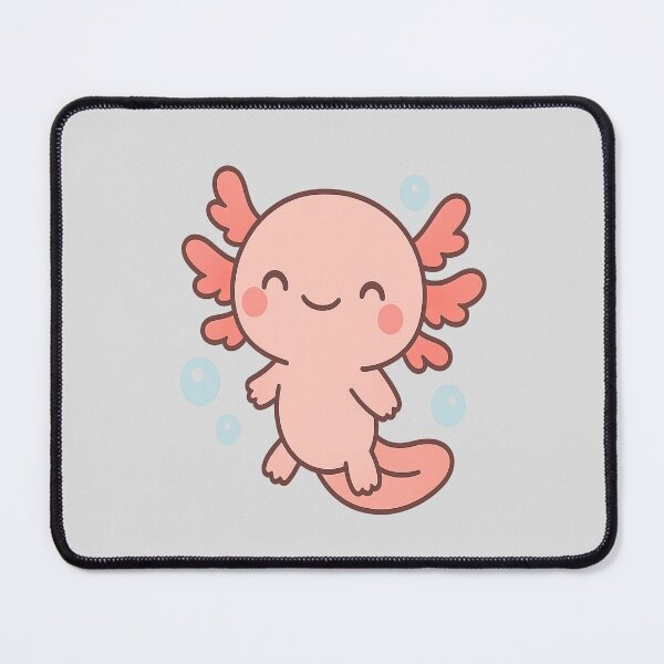 Item preview, Kawaii Axolotl designed and sold by DesignShopAD.