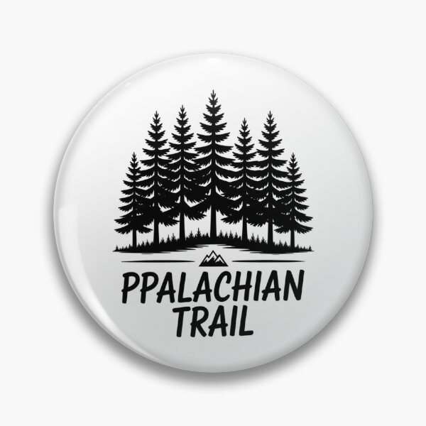 Artikelvorschau, AT Appalachian Trail Wandern Berg Baum Grafik entworfen und verkauft von PunkNation-Arts.