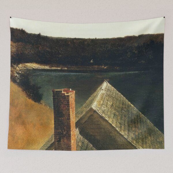 Item preview, End of Olsons - Regionalism - Andrew Wyeth designed and sold by RemenarStudio.