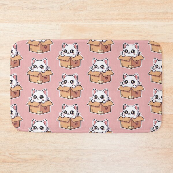 Item preview, Purrfect Delivery: An Adorable Cat Peek-a-Boo in a Cardboard Box designed and sold by bvdesignart.