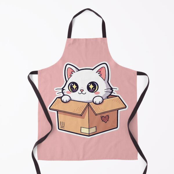 Item preview, Purrfect Delivery: An Adorable Cat Peek-a-Boo in a Cardboard Box designed and sold by bvdesignart.