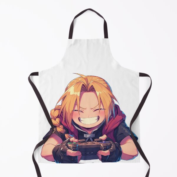 Item preview, Edward Elric Fullmetal Alchemist Anime Cute Chibi Playing Video Game designed and sold by earlobejerk.
