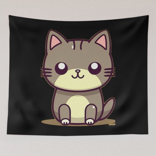 Item preview, Super Cute Chibi Cat  	 	 designed and sold by jaayzrxpgt4.
