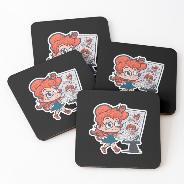 Item preview, Crazy Cartoonist Girl Abnormal Cartoon designed and sold by VenitaImogene.