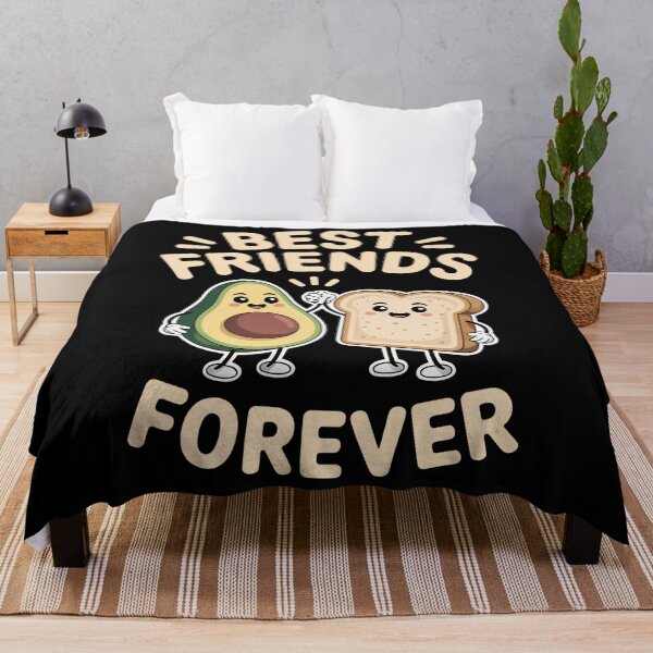 Item preview, Avocado & Toast Best Friends Forever Pajama designed and sold by PunkNation-Arts.