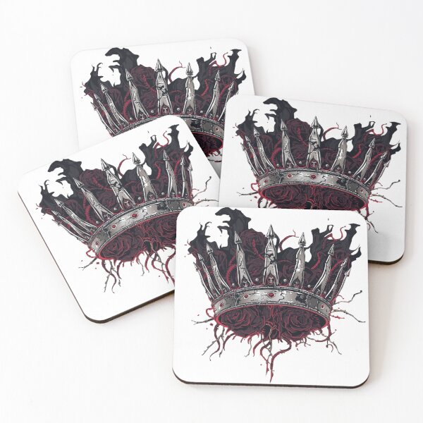 Item preview, Crowned Chaos Shirt – Gothic Streetwear Graphic designed and sold by Designs-by-JK.