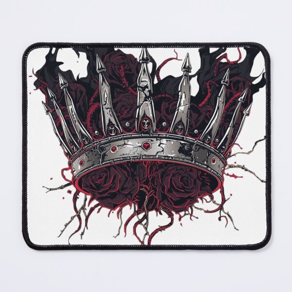Item preview, Crowned Chaos Shirt – Gothic Streetwear Graphic designed and sold by Designs-by-JK.