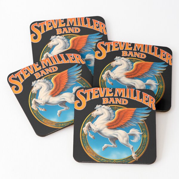 Item preview, Steve Miller Band Pegasus Emblem designed and sold by EllenKoskelain.